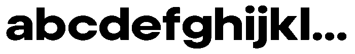 Noverion Sans Extra Bold Expanded FONT