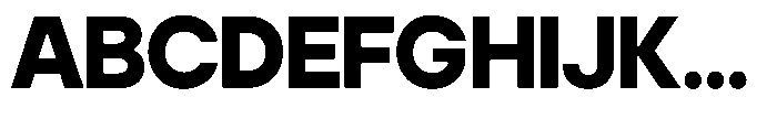 Noverion Sans Extra Bold Font UPPERCASE
