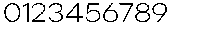 Noverion Sans Extra Light Expanded Font OTHER CHARS