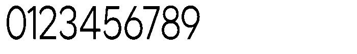 Noverion Sans Light Condensed Font OTHER CHARS