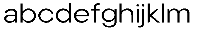 Noverion Sans Light Expanded FONT
