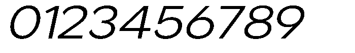 Noverion Sans Light Slanted Expanded Font OTHER CHARS