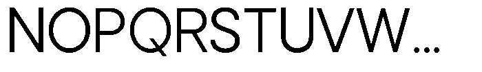 Noverion Sans Light Font UPPERCASE