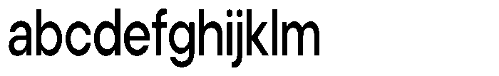 Noverion Sans Medium Condensed FONT
