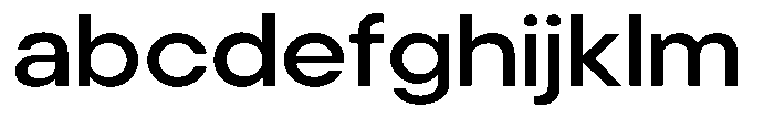 Noverion Sans Medium Expanded FONT