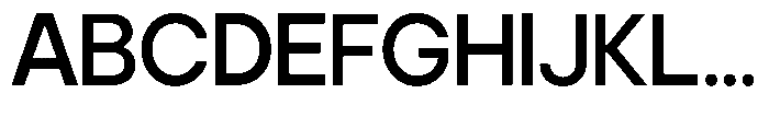 Noverion Sans Medium Font UPPERCASE