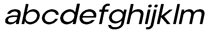 Noverion Sans Slanted Expanded FONT