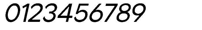 Noverion Sans Slanted Font OTHER CHARS