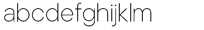 Noverion Sans Thin FONT