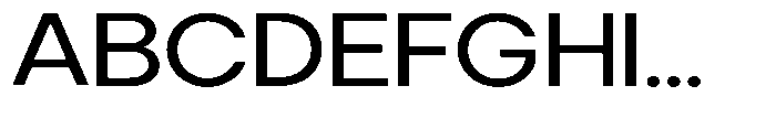 Noverion Sans Variable Thin Font UPPERCASE