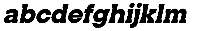 Noverion Slab Black Slanted FONT
