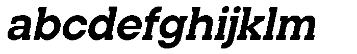 Noverion Slab Bold Slanted FONT