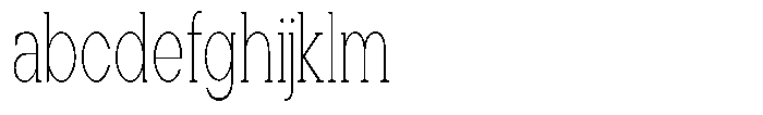 Noverion Slab Thin Condensed FONT