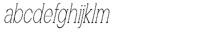 Noverion Slab Thin Slanted Condensed FONT