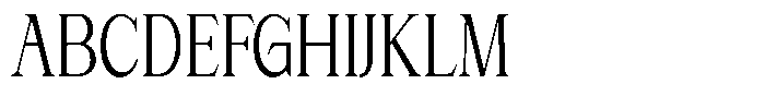 Noveris Forma Condensed Font UPPERCASE