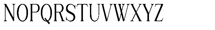 Noveris Forma Condensed Font UPPERCASE