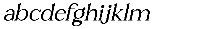 Noveris Forma Slant FONT