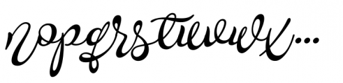 Novety Script Italic Bold Font LOWERCASE