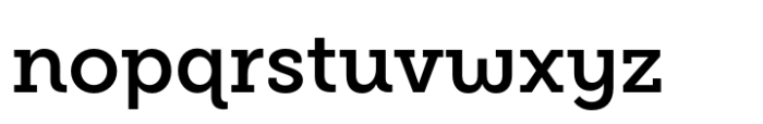Novus Demi Bold Font LOWERCASE