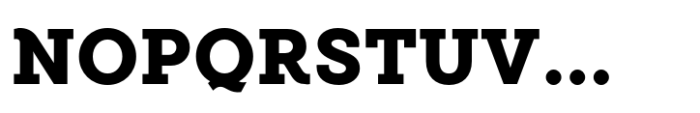 Novus Heavy Font UPPERCASE
