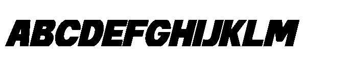 Now Breaks Italic Font UPPERCASE