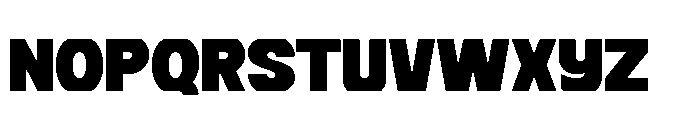Now Breaks Regular Font LOWERCASE