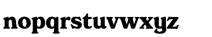 Nowstalgic Alt Bold Font LOWERCASE