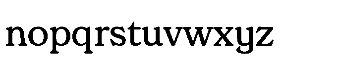 Nowstalgic Alt Light Font LOWERCASE