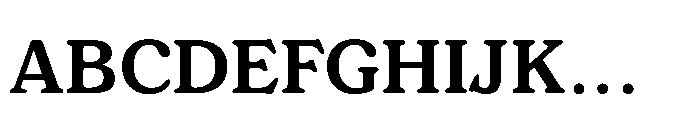 Nowstalgic Alt Medium Font UPPERCASE