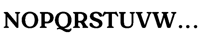 Nowstalgic Alt Medium Font UPPERCASE