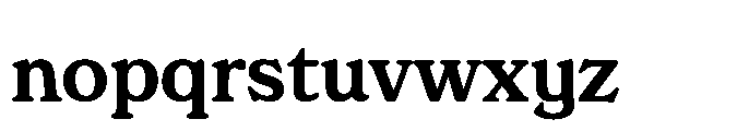 Nowstalgic Alt Medium Font LOWERCASE
