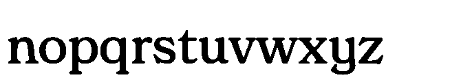 Nowstalgic Alt Regular Font LOWERCASE