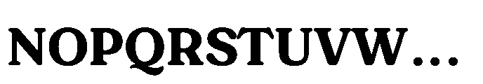 Nowstalgic Alt Semibold Font UPPERCASE