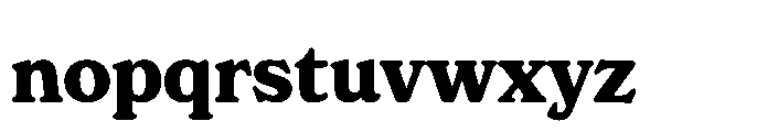 Nowstalgic Bold Font LOWERCASE