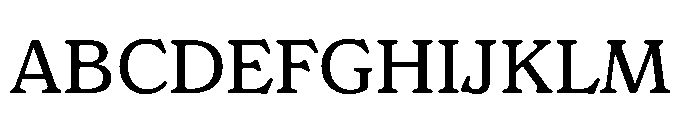 Nowstalgic Light Font UPPERCASE