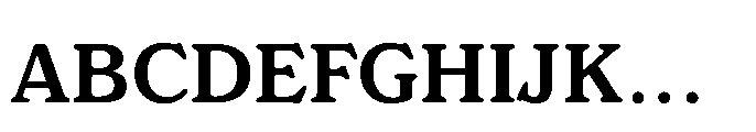 Nowstalgic Medium Font UPPERCASE