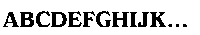 Nowstalgic Semibold Font UPPERCASE