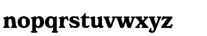 Nowstalgic Semibold Font LOWERCASE