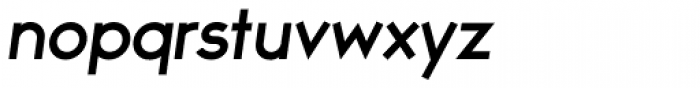 Nox Bold Oblique Font LOWERCASE