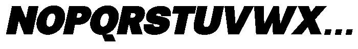 Nox Eternis Black Italic Font UPPERCASE