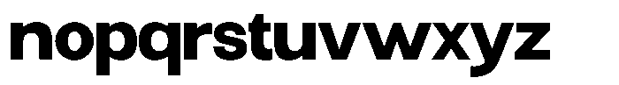 Nox Eternis Bold Font LOWERCASE