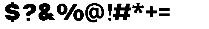 Nox Eternis Heavy Font OTHER CHARS