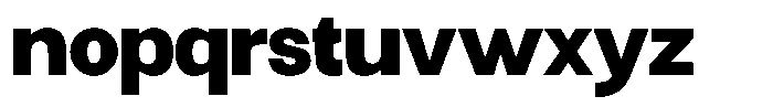 Nox Eternis Heavy Font LOWERCASE