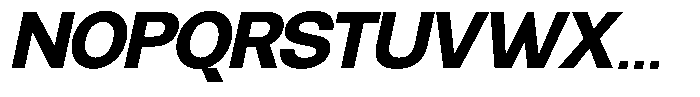 Nox Eternis Medium Italic Font UPPERCASE
