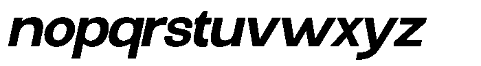 Nox Eternis Medium Italic Font LOWERCASE