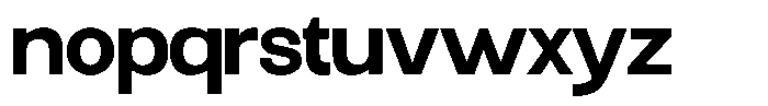 Nox Eternis Medium Font LOWERCASE