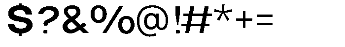 Nox Eternis News Font OTHER CHARS