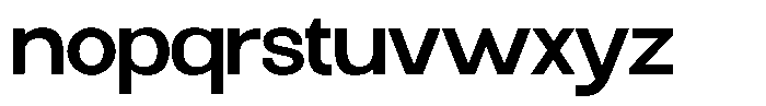 Nox Eternis News Font LOWERCASE