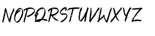 Noxderity Regular Font UPPERCASE