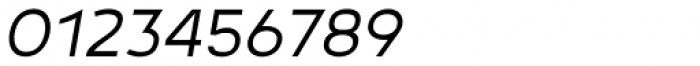 Noyh Geometric SemiLight Italic Font OTHER CHARS